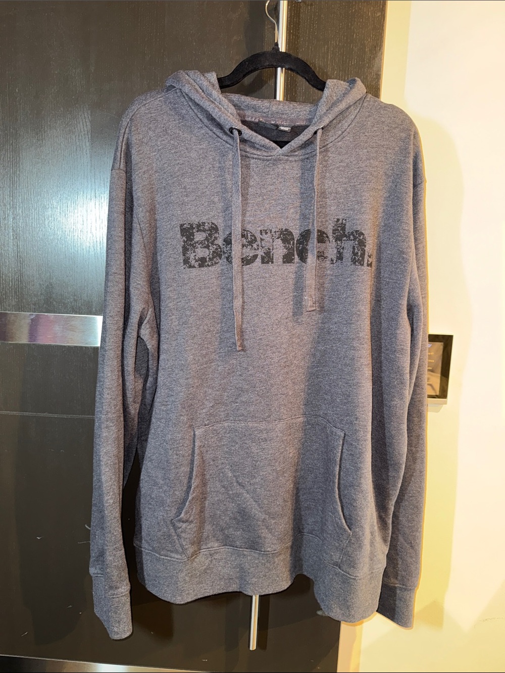 Bench Gray Pullover Hoodie with Logo